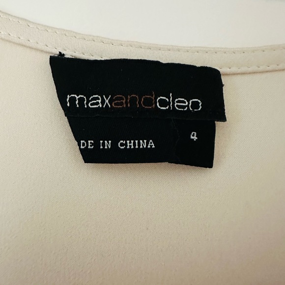 Max & Cleo Dress, Size 4, Black/Cream - Picture 4 of 6